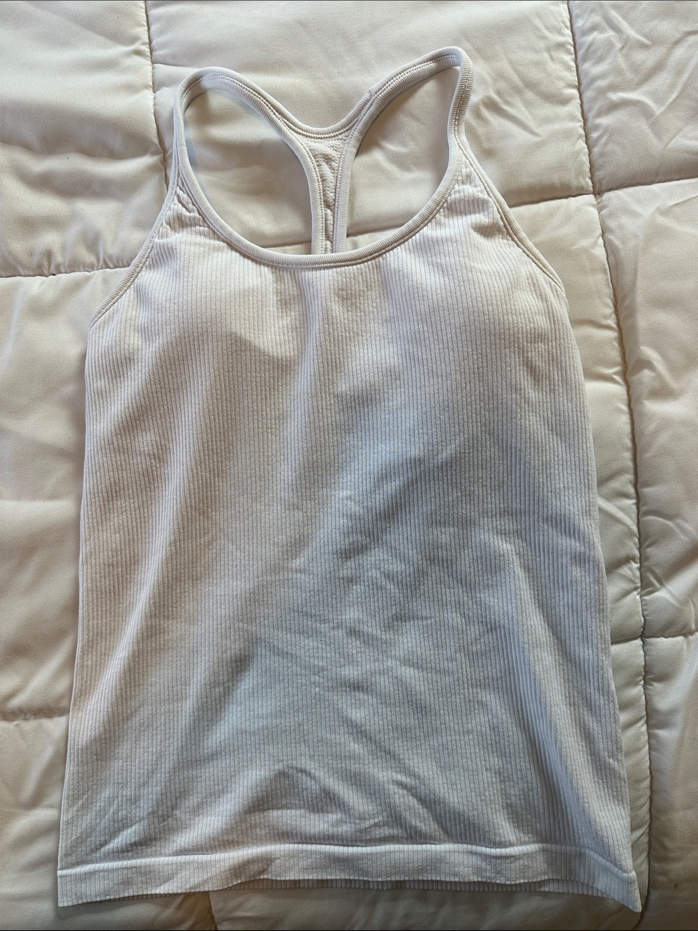 Athleta renew support tank ribbed